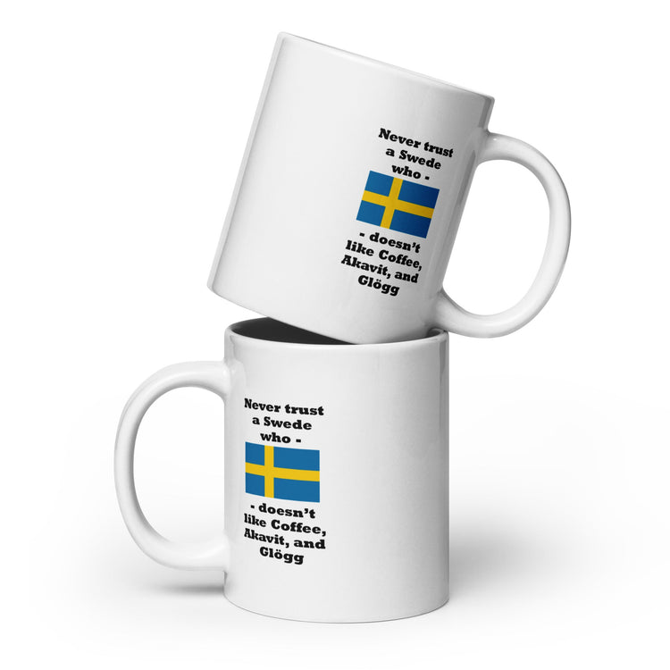 White glossy mug - DMC Stores