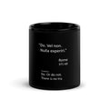Black Glossy Mug - DMC Stores