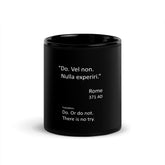 Black Glossy Mug - DMC Stores