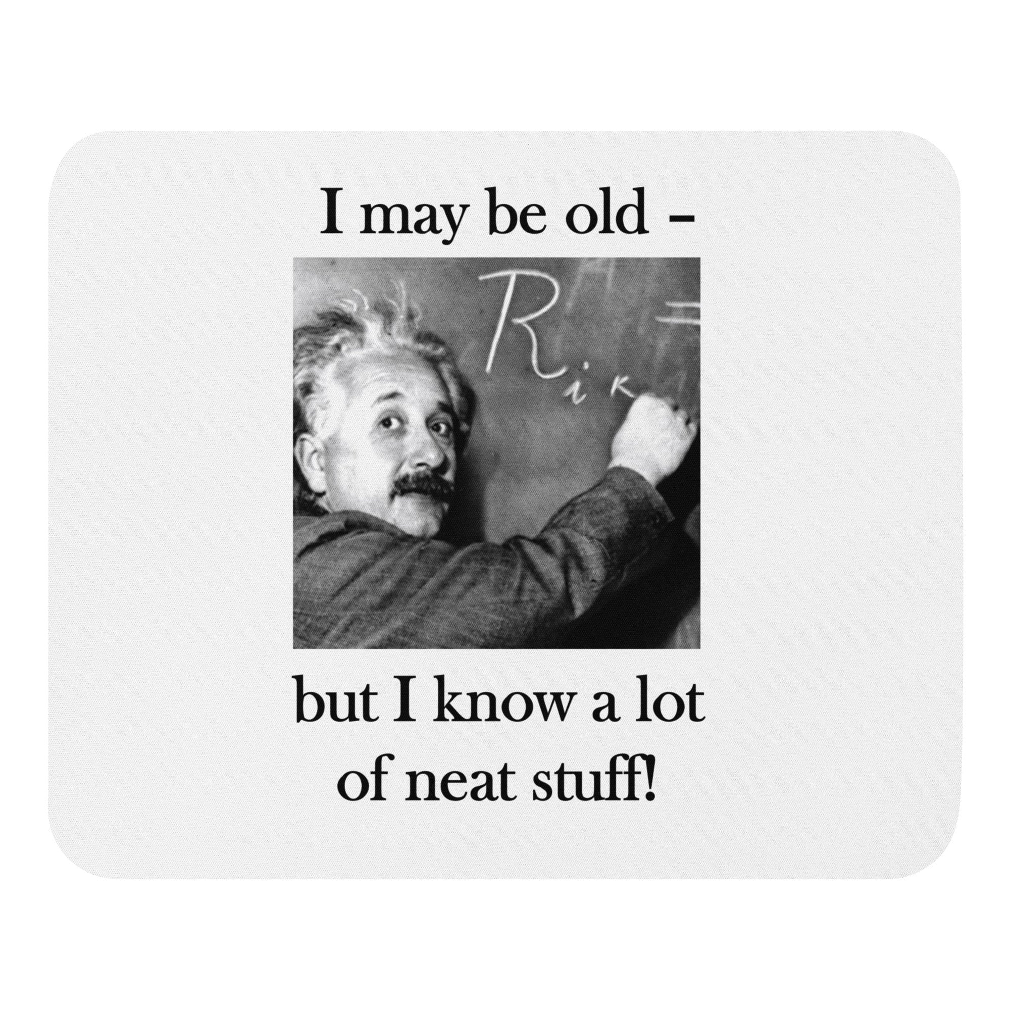 Mouse pad-old but know neat stuff 