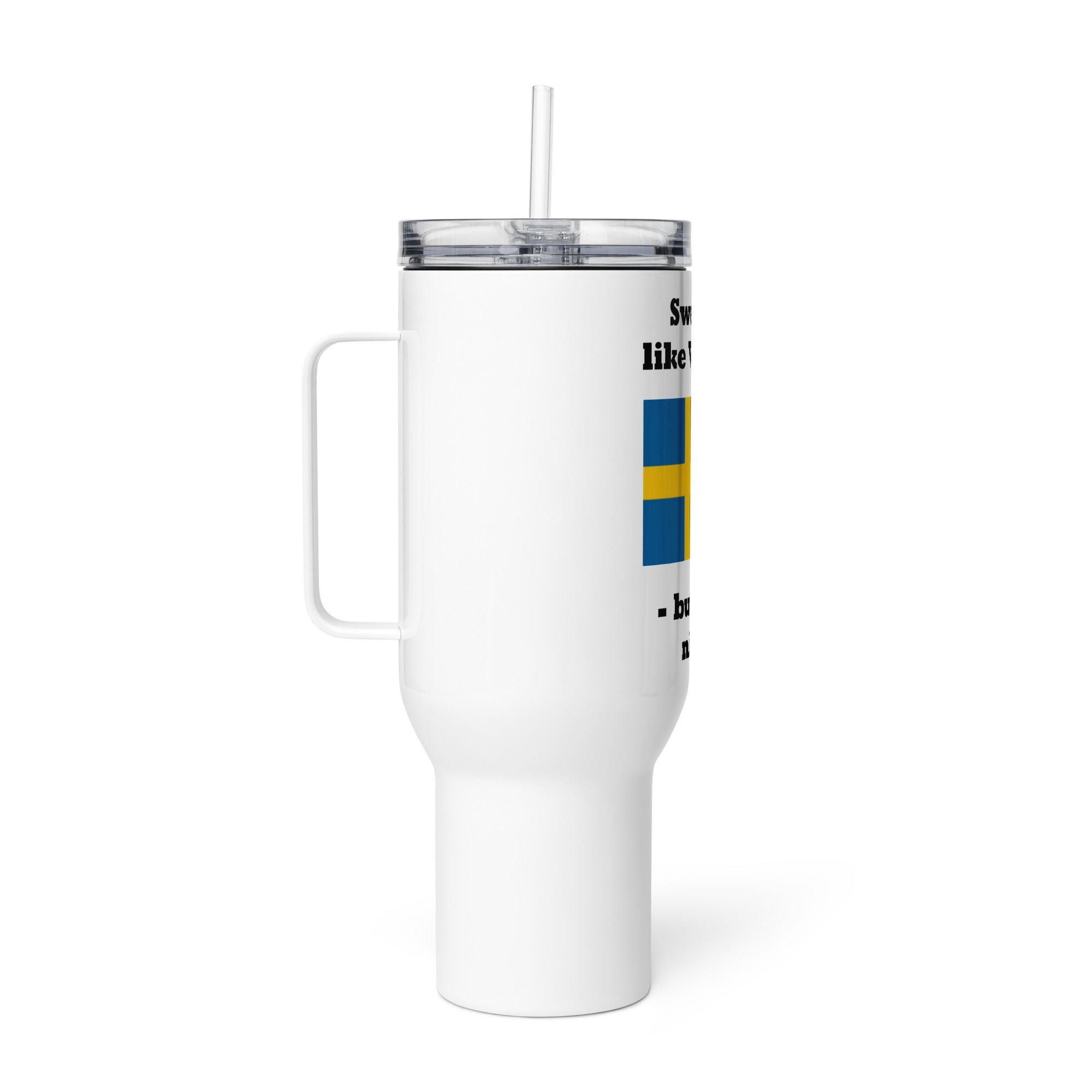 Travel mug with a handle - DMC Stores