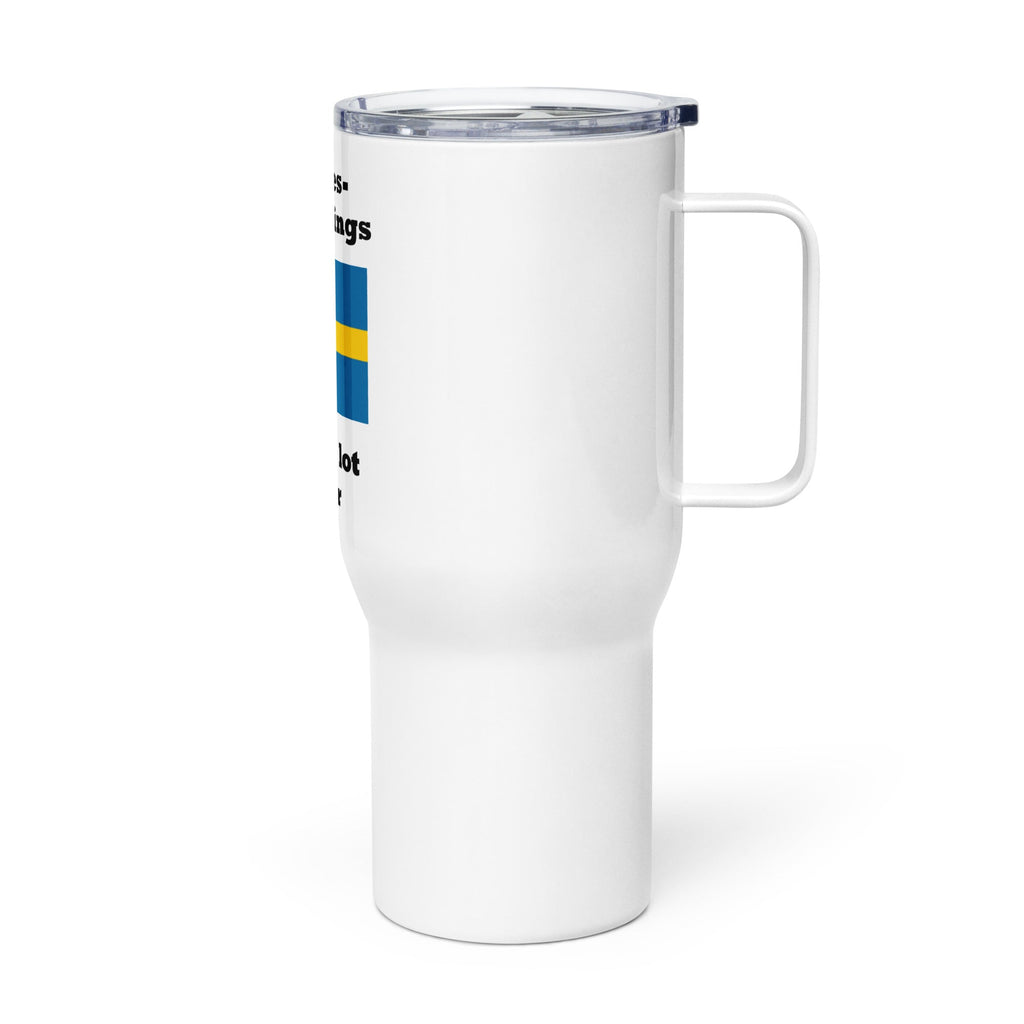 Travel mug with a handle - DMC Stores